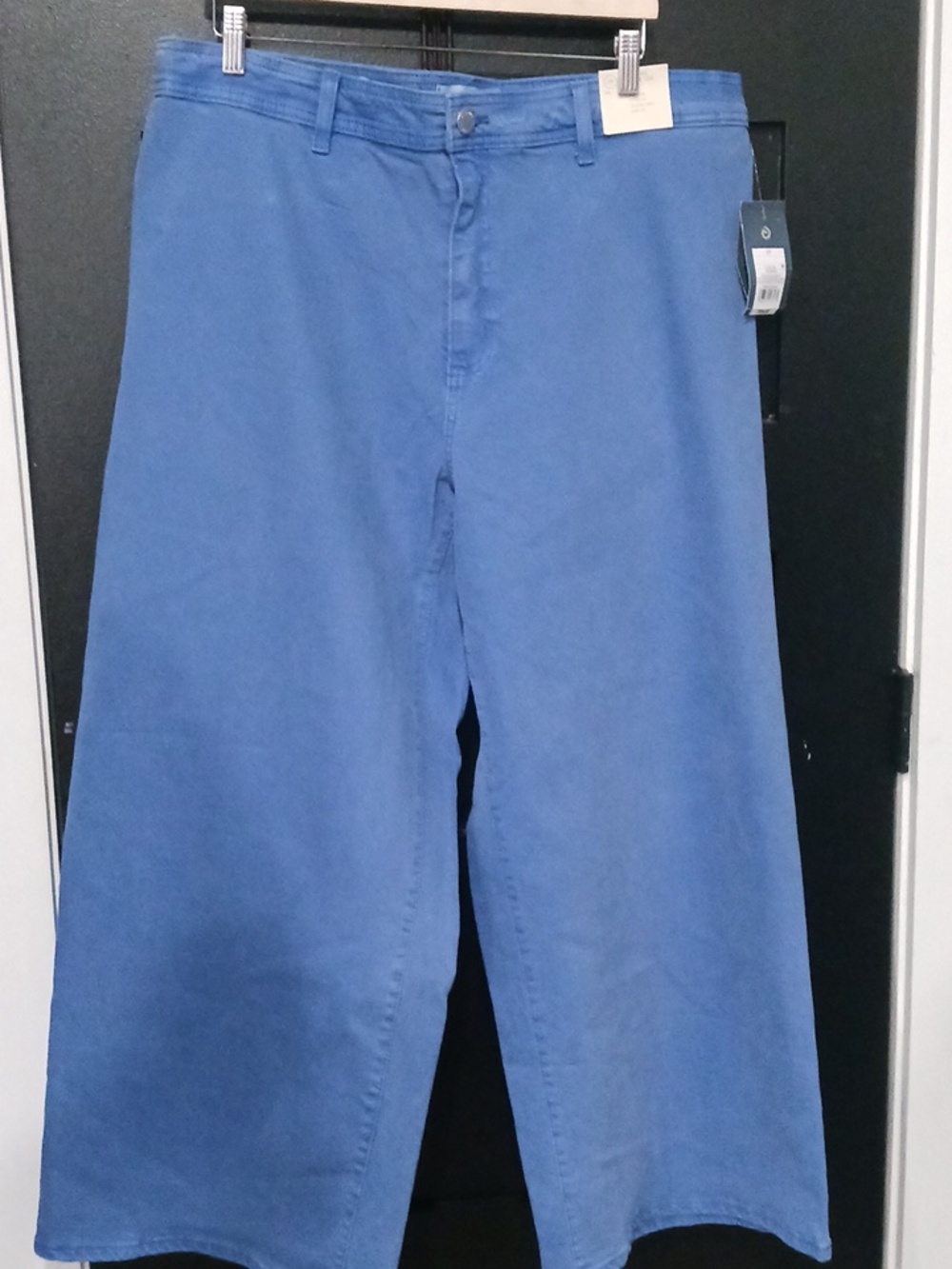Universal Thread Wide Leg Flared Jeans in Blue Women's Size 17